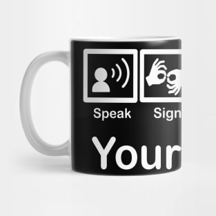 Your Truth (White Text) Mug